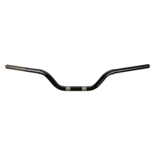Slyfox 1-1/8" Mid Bend MX Style Handlebars for Harley - Black