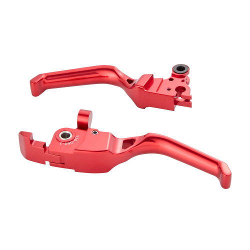 Arlen Ness Method Hand Levers 2024-Up Touring Red | Billet Shorty