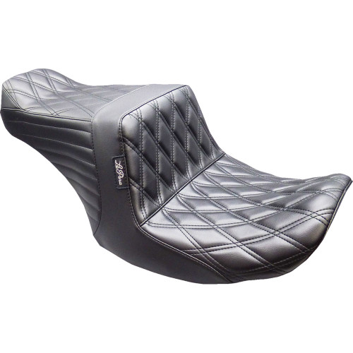 LePera Tailwhip Up Front Seat for 2024-2026 Harley Touring - Double Diamond