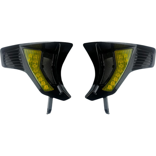Custom Dynamics Shark Demon Turn Signal Inserts for 2024-2026 Harley Road Glide