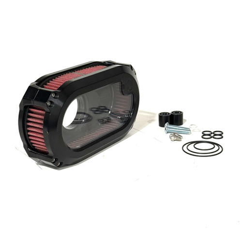 Ken's Factory Next Level Glass Air Cleaner for 2017-2023 Harley M8 - Open Box