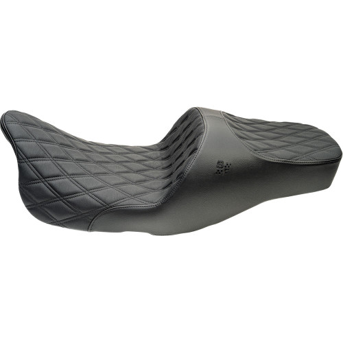 Slyfox Chariot Diamond Stitch Seat for 2008-2023 Harley Touring