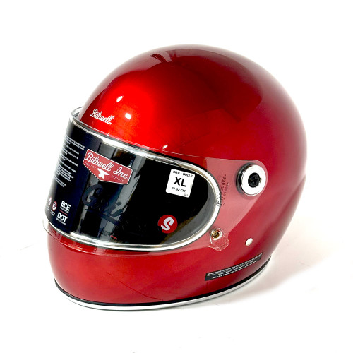 Biltwell Gringo S Cherry Red ECE Helmet - X-Large - Open Box