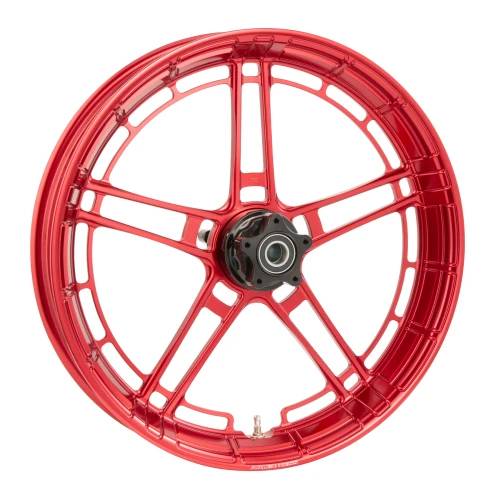 Arlen Ness Flatline Forged Wheel for Harley - Red
