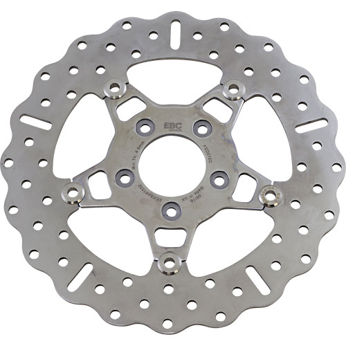 EBC 5-Button Floating Contour Stainless 11.5" Front Rotor for 2000-2014 Harley