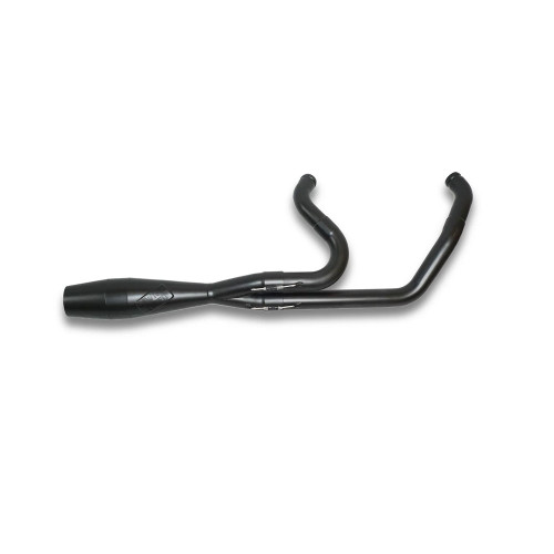 Sawicki Shorty Intimidator Exhaust for 2018-2026 Harley Softail - Black