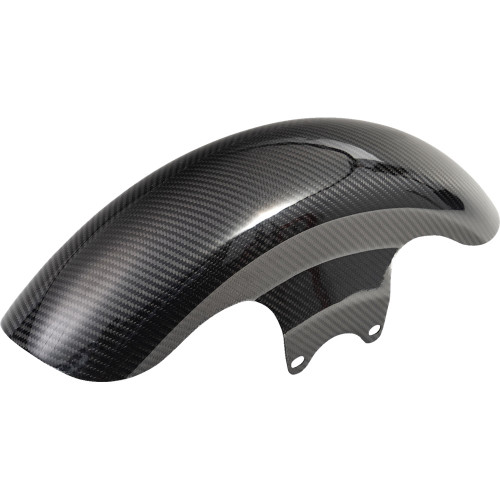 Slyfox Carbon Fiber Shorty Front Fender for 2009-2026 Harley Touring