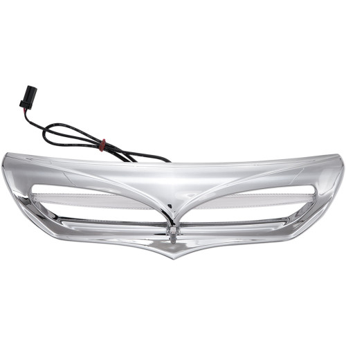 Ciro LED Fairing Vent Trim for 2014-2020 Harley Touring - Chrome