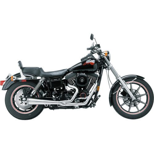 Supertrapp 2-Into-1 Megaphone Exhaust System for 1991-1998 Harely Dyna
