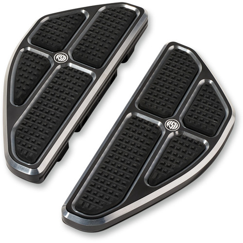 Roland Sands Boss Passenger Floorboards for 1986-2019 Harley - Contrast Cut