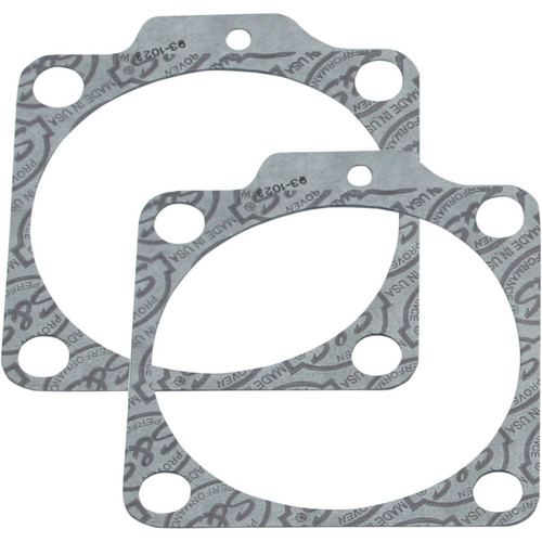 S&S Base Gaskets for 1966-1984 Harley Shovelhead - 3-7/16" and 3-1/2" bore