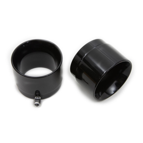 V-Twin Smooth Tips for 2-1/4" Exhaust - Black