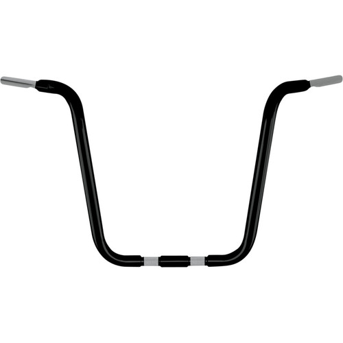 Wild 1 Chubby 1-1/4" Springer 16" Ape Hangers Handlebars - Black