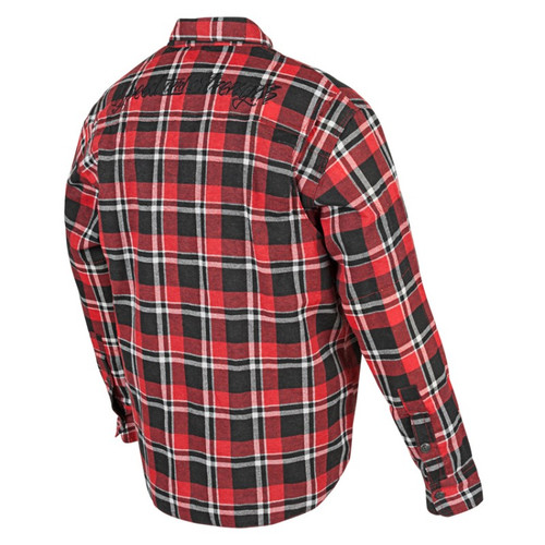 Speed and Strength Black Nine Reinforced Moto Flannel Motorcycle Shirt ...