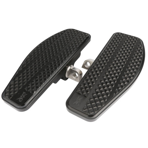 Thrashin Supply Mini Floorboards Foot Pegs for Harley - Black