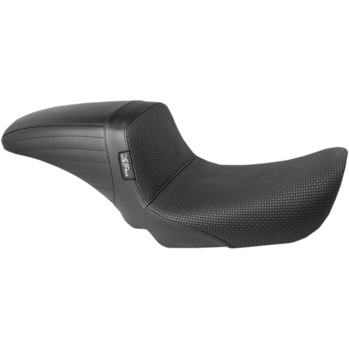 LePera Basket Weave Kickflip Seat for 2006-2017 Harley Dyna