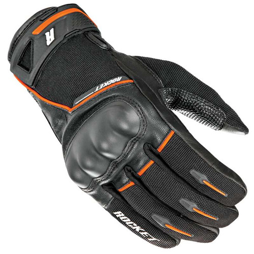 Joe Rocket Super Moto Gloves - Black/Orange