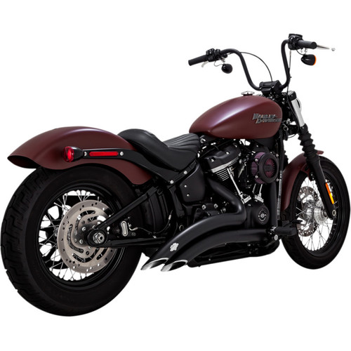 Vance & Hines Big Radius PCX Exhaust for 2018-2024 Harley Softail Models* - Black