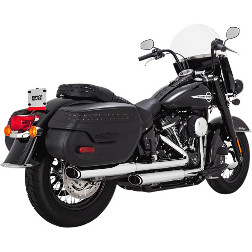 Vance & Hines Twin Slash Slip-On Mufflers for 2018-2024 Harley