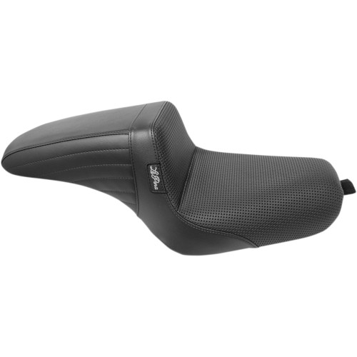 Le Pera Kickflip Solo Seat for 2010-2022 Harley Sportster XL - Basket Weave