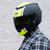 Bell RS-2 Rally Matte/Gloss Black/White/Hi-Viz Yellow Helmet