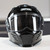 Simpson Mod Bandit gloss black modular helmet – side profile