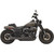 Bassani Road Rage Exhaust for 2018-2023 Harley Fat Bob and Slim - Black