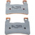 DP Brakes Sintered Metal Front Brake Pads for Harley Softail - Repl. OEM #41300102