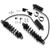 Legend Revo-Arc Remote Reservoir Coil Shocks for 1999-2008 Harley Touring