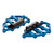 Arlen Ness MX Passenger Floorboards for 1986-2023 Harley Touring - Blue