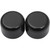 Drag Specialties Short Black Magnetic Docking Point Covers - Repl. OEM#42881-10