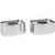 Thrashin Supply 1/2" Handlebar Riser Spacer Set - Chrome