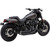 Cobra Speedster Short Exhaust for 2018-2022 Harley Softail Fat Bob - Black
