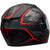 Bell Qualifier Stealth Camo Helmet - Matte Black/Red