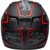 Bell Qualifier Stealth Camo Helmet - Matte Black/Red