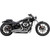 Cobra Speedster Short Swept Exhaust for 2013-2017 Harley Softail FXSB/ FXSE - Chrome