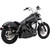 Cobra 909 2-Into-2 Exhaust for 2012-2017 Harley Dyna FXD/FXDWG - Black
