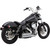 Cobra 909 2-Into-2 Exhaust for 2006-2011 Harley Dyna FXD/FXDWG - Chrome