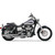Cobra 3" Slip-On Mufflers for 2008-2017 Harley Dyna FXDF/FXDWG - Chrome