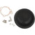 Drag Specialties "Bob" Retro-Style Air Cleaner for Harley S&S Super E/G Carburetor - Black