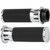 Arlen Ness Deep Cut Fusion Grips for Harley Dual Cable - Chrome