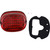 Custom Dynamics Low Profile LED Tail Light for Harley w/ OEM Squareback Taillight - Red