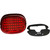 Custom Dynamics Low Profile LED Tail Light for Harley w/ OEM Squareback Taillight - Red