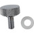 Drag Specialties Smooth 1/4" - 20 Seat Mounting Knob for Harley - Chrome