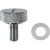 Drag Specialties Slot 1/4"-28 Seat Mounting Knob for Harley FXR - Chrome