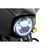 Ciro Fang Headlight Bezel for 2014-2021 Harley Touring FLHT/FLHX - Black
