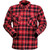 Z1R Duke Flannel Shirt - Red/Black/White