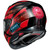 Shoei RF-1400 Helmet - Fortress Red/Black 