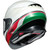 Shoei RF-1400 Helmet - Nocturne White/Red/Green