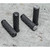 Arlen Ness Diamond Rubber Grips for Harley Electronic Throttle - Chrome